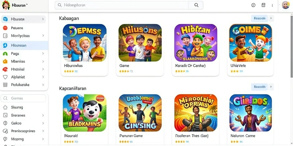 Tampilan karakter yang dapat disesuaikan dengan banyak pilihan.