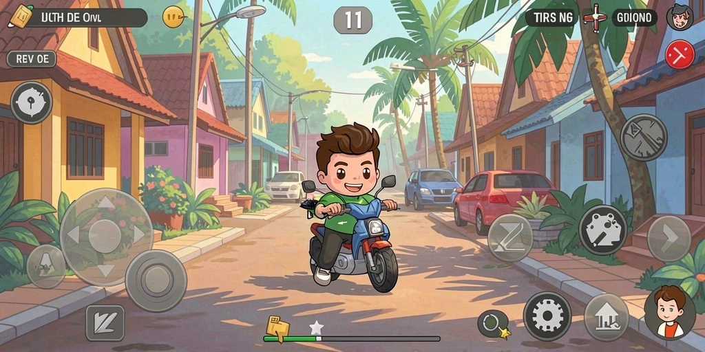 Tampilan antarmuka GADAITOTO yang menarik.