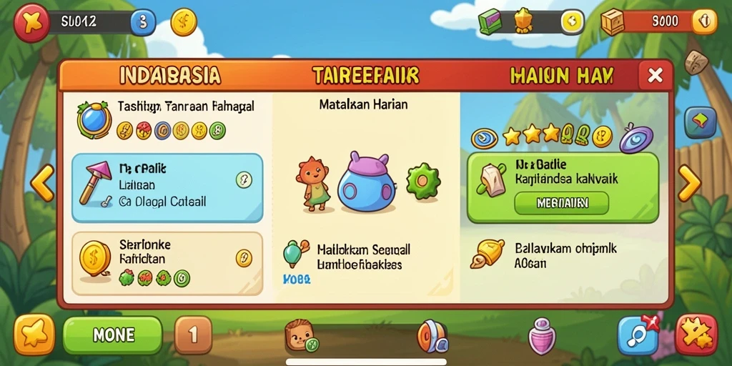 Tampilan antarmuka yang menarik dan mudah digunakan.