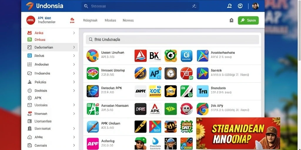 Screenshot menunjukkan antarmuka awal yang menarik.
