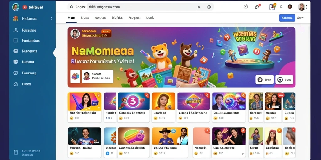 Tampilan antarmuka yang user-friendly dan menarik.