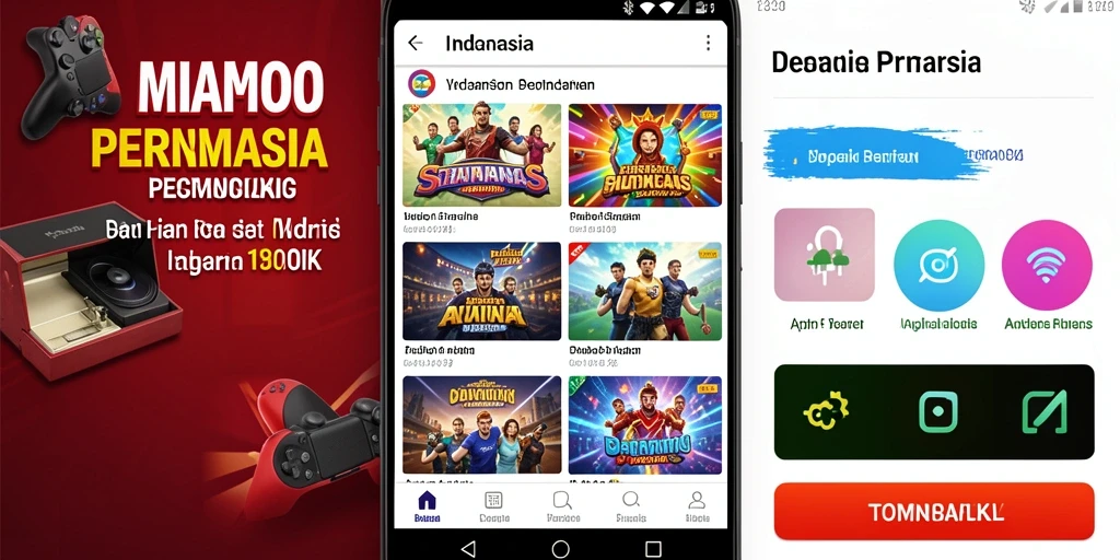 Tampilan antarmuka yang user-friendly.