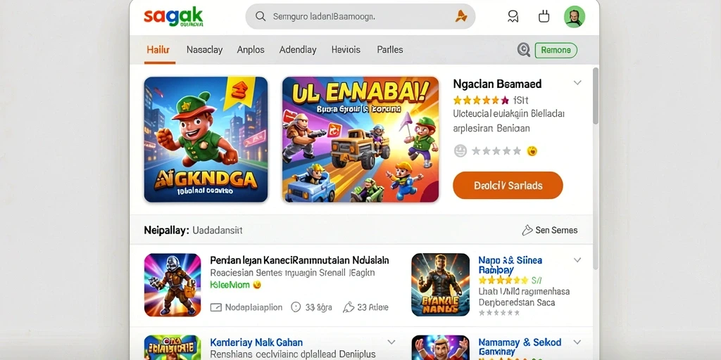 Tampilan antarmuka yang menarik dan mudah dinavigasi.
