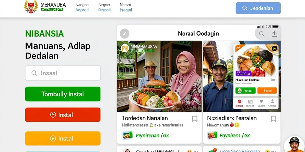 Tampilan antarmuka yang ramah pengguna.