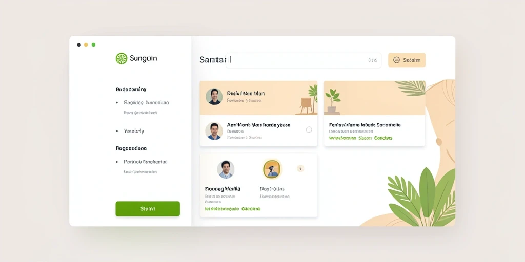 Tampilan antarmuka yang user-friendly.