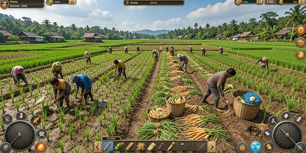Tampilan awal yang menarik dan penuh warna.