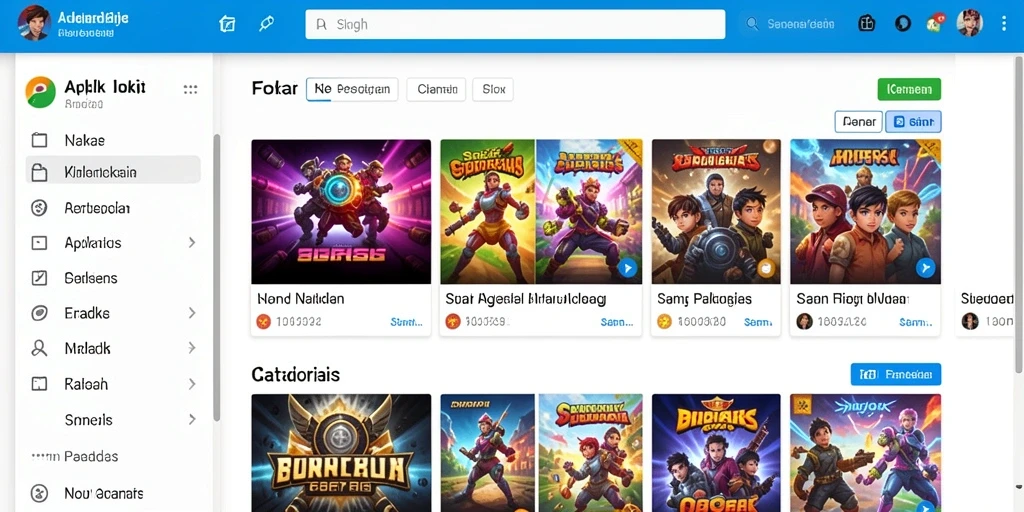 Tampilan karakter yang dapat disesuaikan dengan berbagai pilihan.