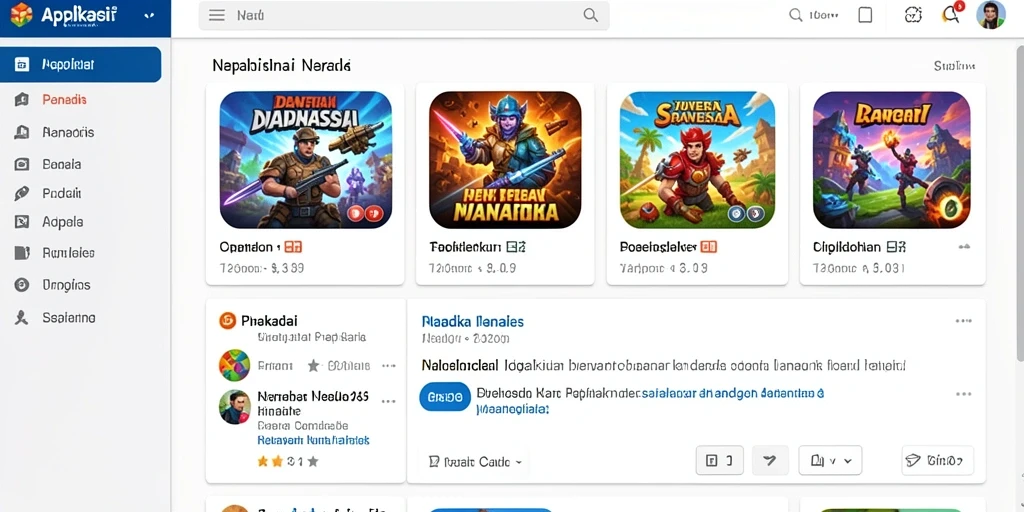 Tampilan antarmuka yang ramah pengguna dan mudah dinavigasi.