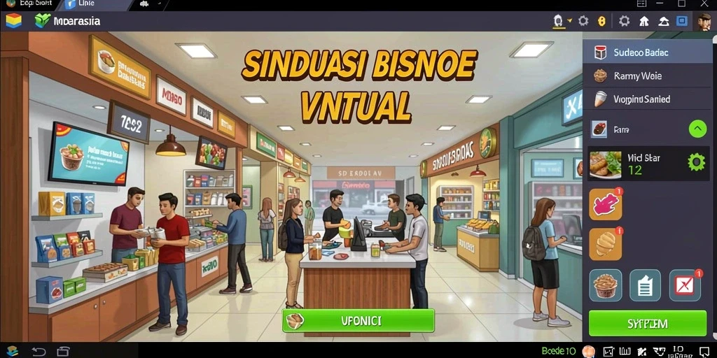 Tampilan luar angkasa yang menakjubkan dan berwarna.